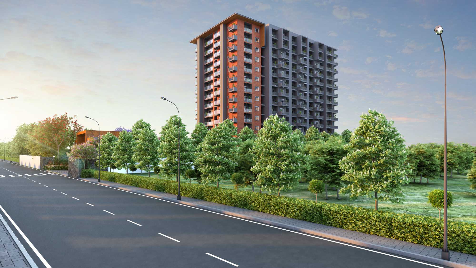 Trendsquares_Synergy_HSR_Layout_Street Elevation Day_Revised